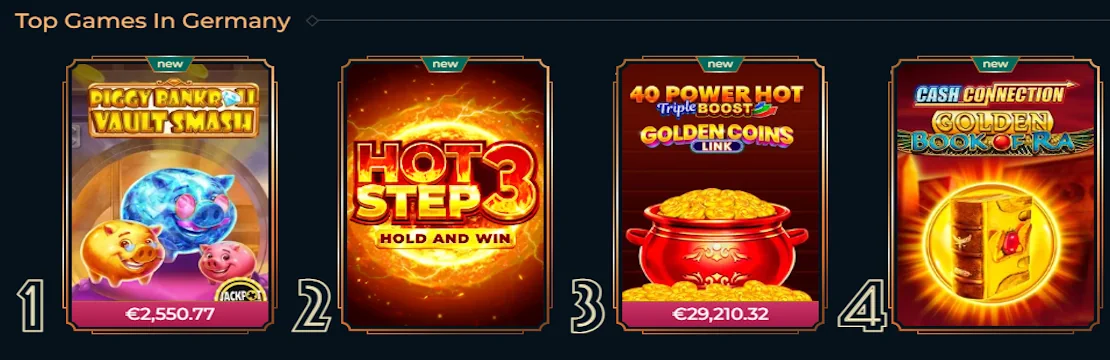 Nuestro catálogo de casino y proveedores